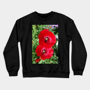 Poppies Crewneck Sweatshirt